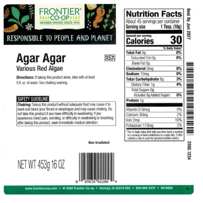Agar_Agar_powder_Frontier Co-op_label.webp
