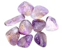 Amethyst tumbled stones