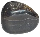 Black Agate metaphysical stone (yellow bin)