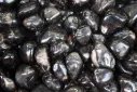 Black Agate metaphysical stone 2 cm x 1.5 cm healing stone each